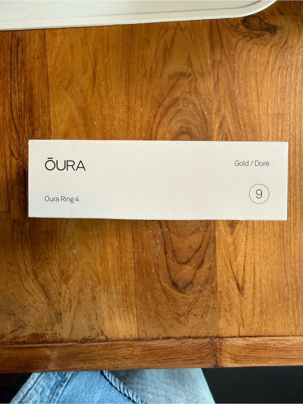 Oura apps gold ring
